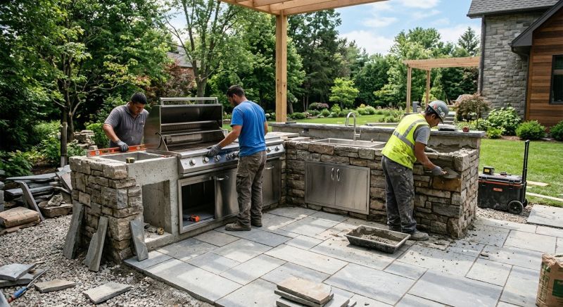 Outdoor Kitchen Remodeling in Summerville, SC